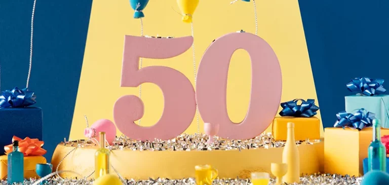 Blahoželanie k 50-tke mužovi