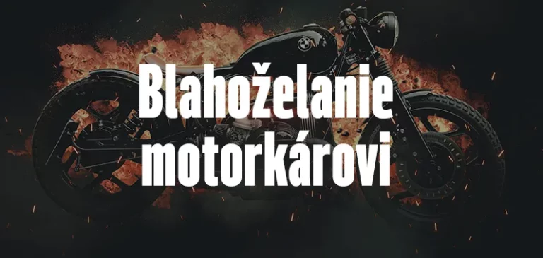 Blahoželanie motorkárovi – Tipy, ako potešiť každého jazdca