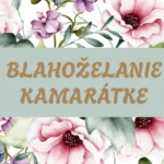 Blahoželanie najlepšej kamarátke k narodeninám