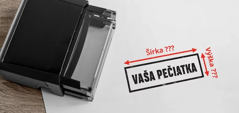 Ako vybrať správny rozmer pečiatky veľkosť pečiatky