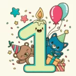Blahoželania k 1 roku dieťaťa