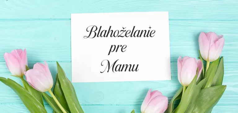 Blahoželanie mame k narodeninám