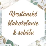 Kresťanské blahoželanie k sobášu