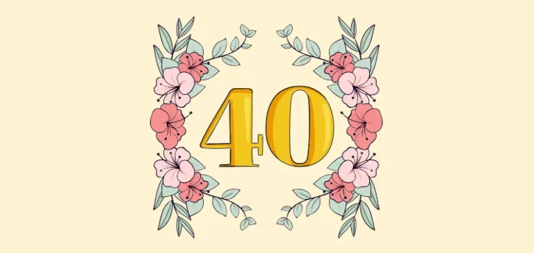 Narodeninové blahoželanie k 40 narodeninám pre ženu