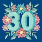 Narodeninové prianie k 30 narodeninám