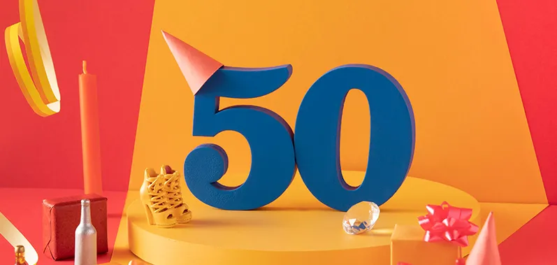 Narodeninové prianie k 50-tke