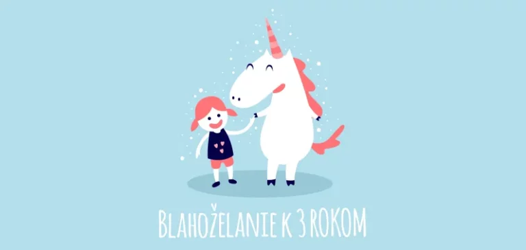 Blahoželanie k narodeninám pre deti 3 roky