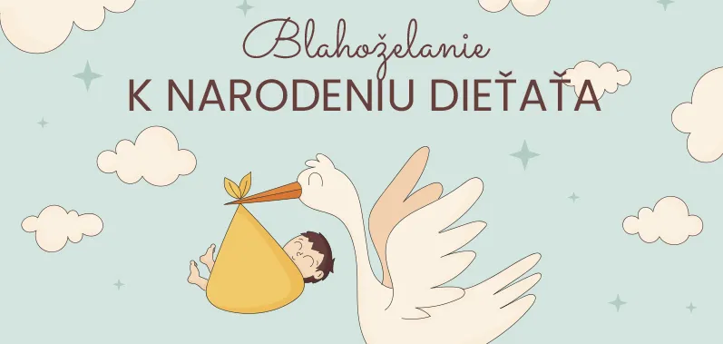 Blahoželanie k narodeniu dieťaťa
