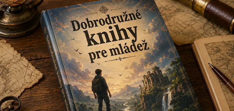Najlepšie dobrodružné knihy pre mládež